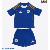Camisa de Futebol Leicester City Boubakary Soumare #24 Equipamento Principal Infantil 2025-26 Manga Curta (+ Calças curtas)
